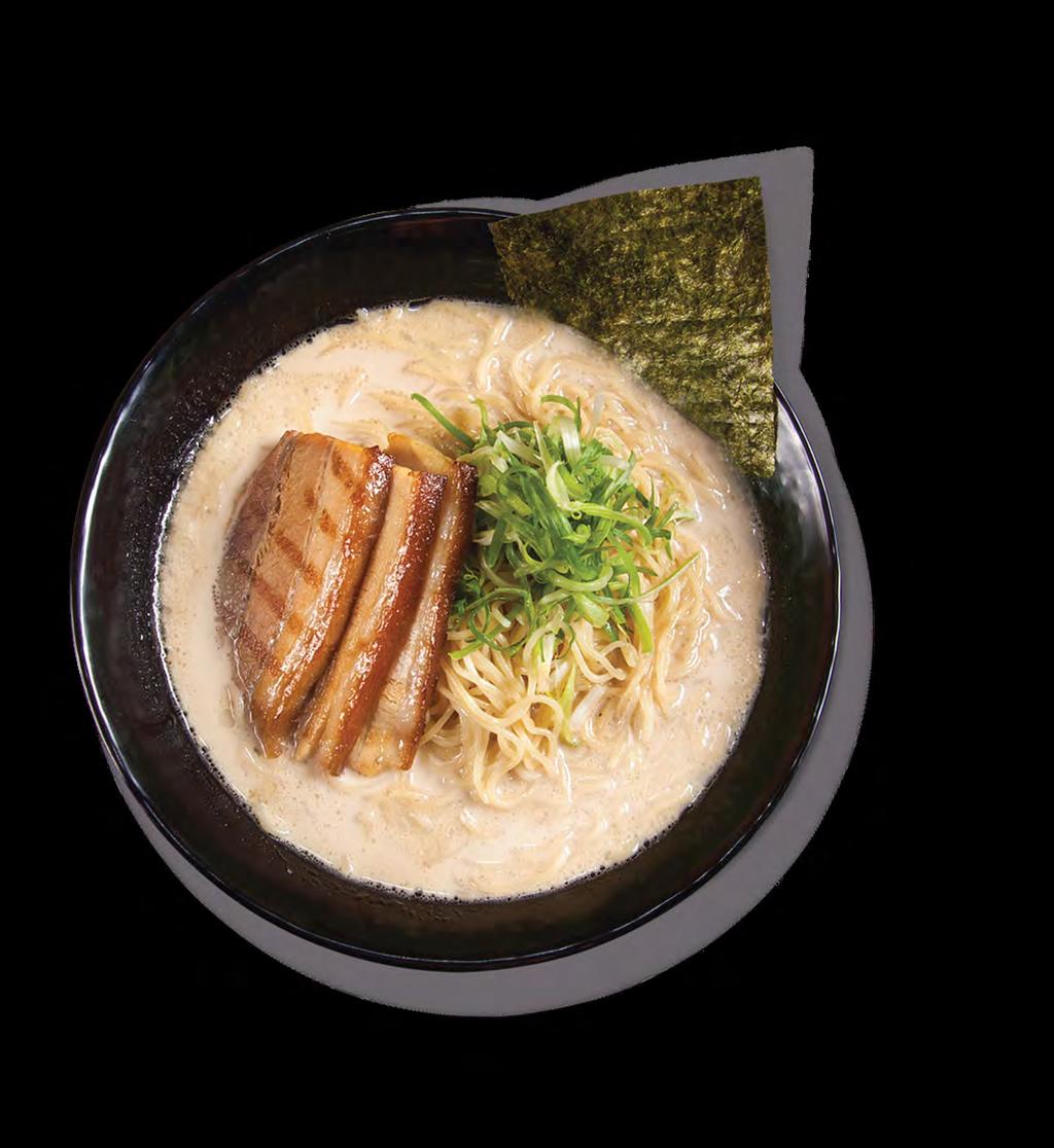 How to Customize Your Kopan Ramen Our ramen broth is pork bone based. It is Boiled for 16 hours for a Rich and Creamy flavor.