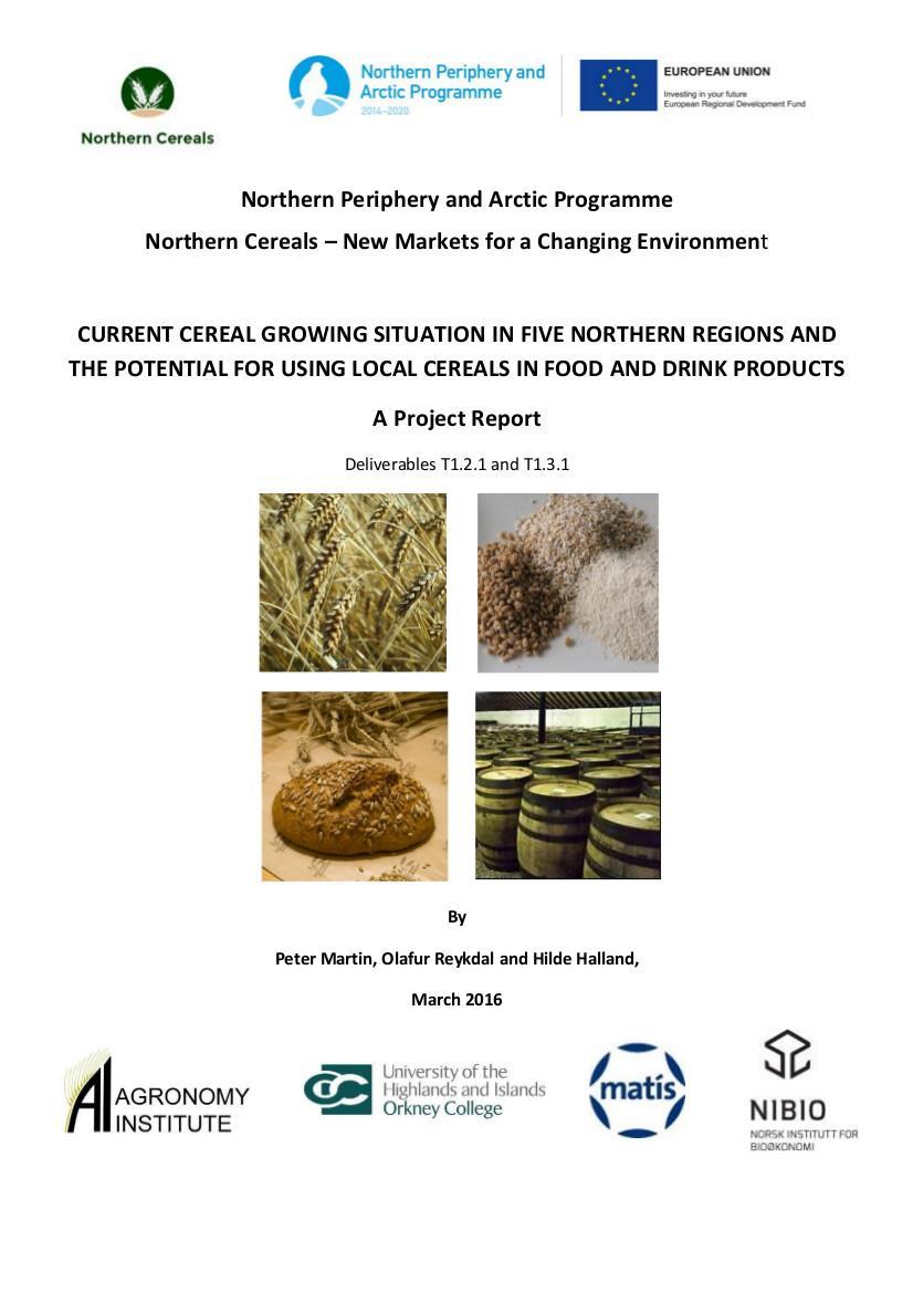 Outline Of Presentation Historical background Drivers for development of recent barley markets Main barley markets/uses (nb for more