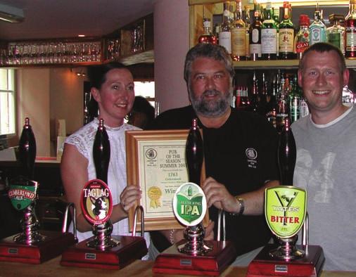 pubof the season: summer 2007 Market Place pub sets out its stall Each season the West Cumbria branch likes to recognise a pub which has made a special contribution to the cause of real ale, whether