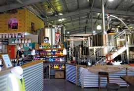 (more wine than beer), through the Adelaide Hills, which lie north of the city, to Auburn to visit the Hop & Vine Tasting Rooms, a Tap for Clare Valley Brewery.