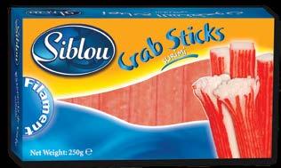 CRAB STICKS - FILAMENT Processed from 35% A