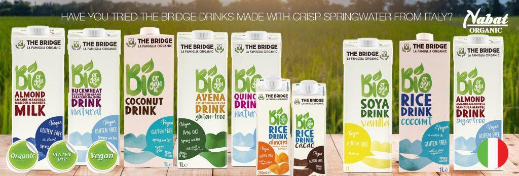 Organic Drinks The Bridge Cereal Drinks* Hyson Herbal Tea Selection