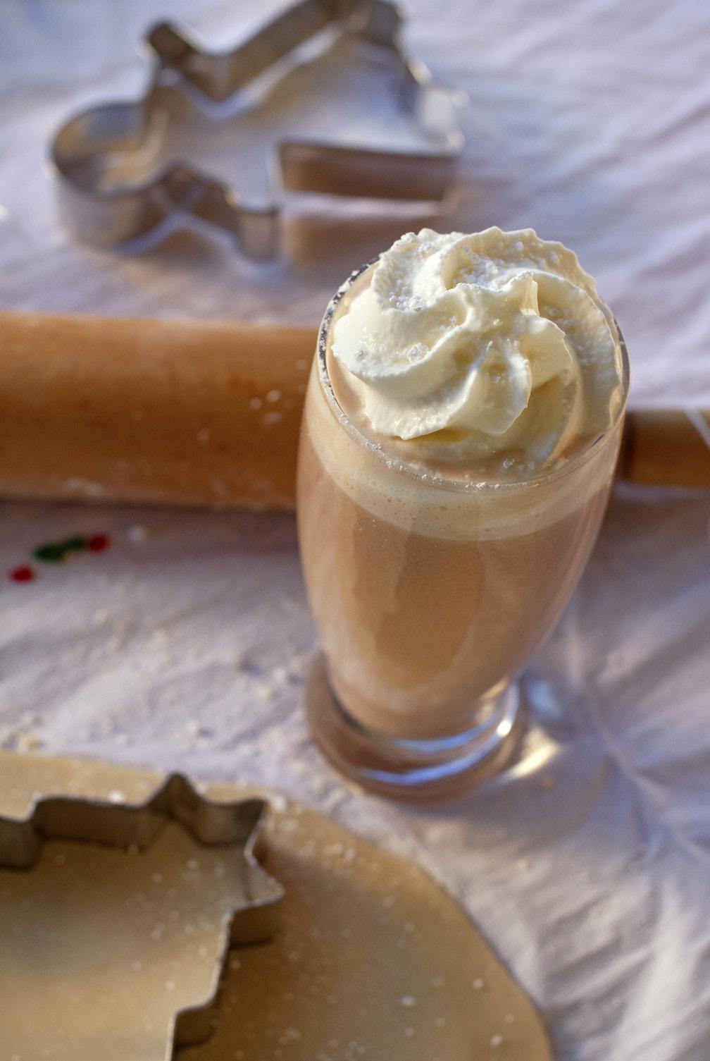 Mexican Wedding Cookie Holidays always remind me of baking Mexican Wedding Cookies with my grandma. I created this drink to bring me back to my grandma s kitchen rolling hot cookies in powdered sugar.