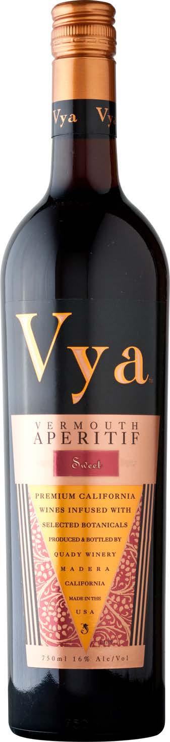 Wine Enthusiast Rated 90 POINTS Vya Vermouth Sweet "Ideal for Negronis and other cocktails, this zesty vermouth has a honeyed sweetness, dried figs and