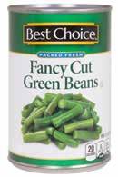 Green Beans or Sweet Peas Regular