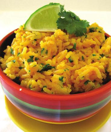 MEXICAN RICE Yield: 4 Servings (1 cup per serving) TOTAL TIME: 1 hour 20 minutes 1 Tbsp.