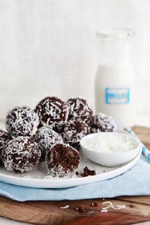 EVENING_SNACK Quick & Easy Date Balls 5 An easy, tasty snack to prepare in advance and store in the fridge so you have nutritious snacks available when needed.