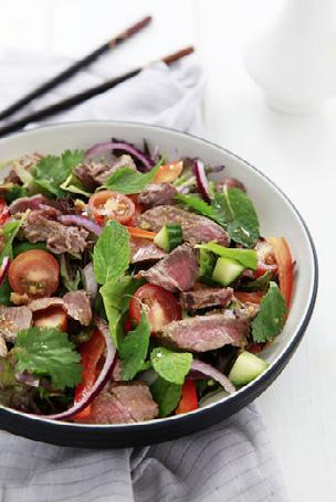 DINNER Thai Beef Salad Serves 2 A favourite with everyone when it comes to salads.
