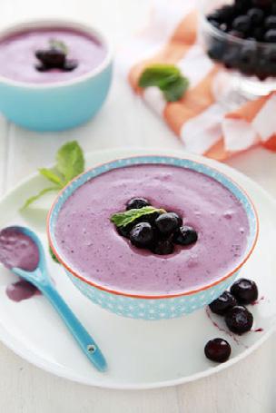 EVENING_SNACK Cottage Cheese & Blueberry Delight Something sweet but healthy and easy to prepare, to help with any after dinner sugar cravings.