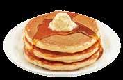 BUTTERMILK PANCAKES Breakfast FLAP JACKS served all day MAKE IT A COMBO FOR 2.