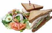 Cold Sandwiches MADE WITH TOASTED BREAD OF YOUR CHOICE OF WHITE, WHEAT, RYE OR