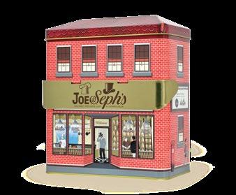 beautifully decorated with a vintage style Joe & Seph s popcorn shop