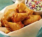 Chicken Wings Fryable/Ovenable Wings - Fully Cooked Code Description Avg Pcs Avg Pcs Net Case Case Per Lb Per Case Weight Cubic Ft.