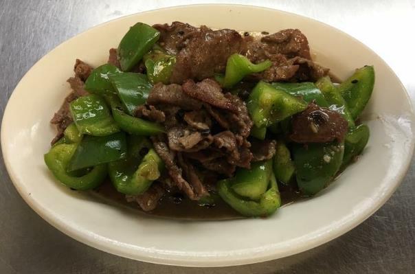 99 Green peppers & onions tossed in oyster sauce 21. Beef with Chinese Broccoli $10.99 33. Loc Lac $10.