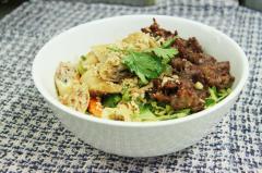 50 Spicy Beef & Pork Rice Vermicelli Soup