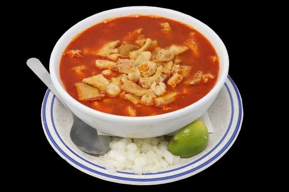 25 lg Traditional Mexican stew with beef tripe and hominy. 41. Caldo Res (Beef Stew) $11.50 One size - large bowl only.