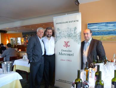 Presentations Mercouri Estate has many long-standing, global partners and distributes its products