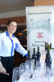 agent in Switzerland, presented Mercouri Estate and its products to a range of wine-lovers in some of the