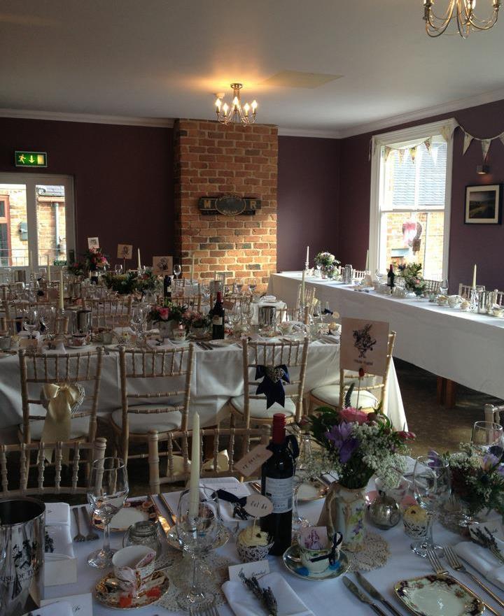 We have a lovely outside courtyard and a private function room situated upstairs,