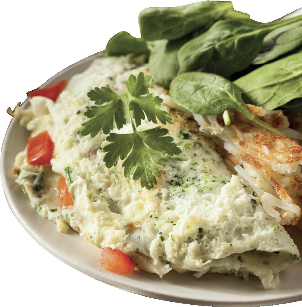 10 DAY BUSY MOM MEAL PLAN 05 HIT THE SPOT OMELETTE 1 Whole Egg 5 Egg Whites ¼ cup Chopped peppers ¼ cup Chopped Onion