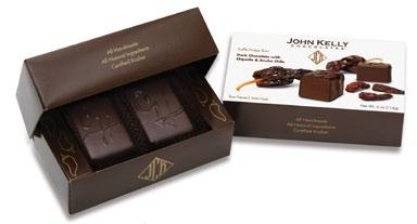 bars (chocolate with nuts/chocolate without nuts) One 4-piece box of Dark Chocolate One 2-piece box of Chocolate &