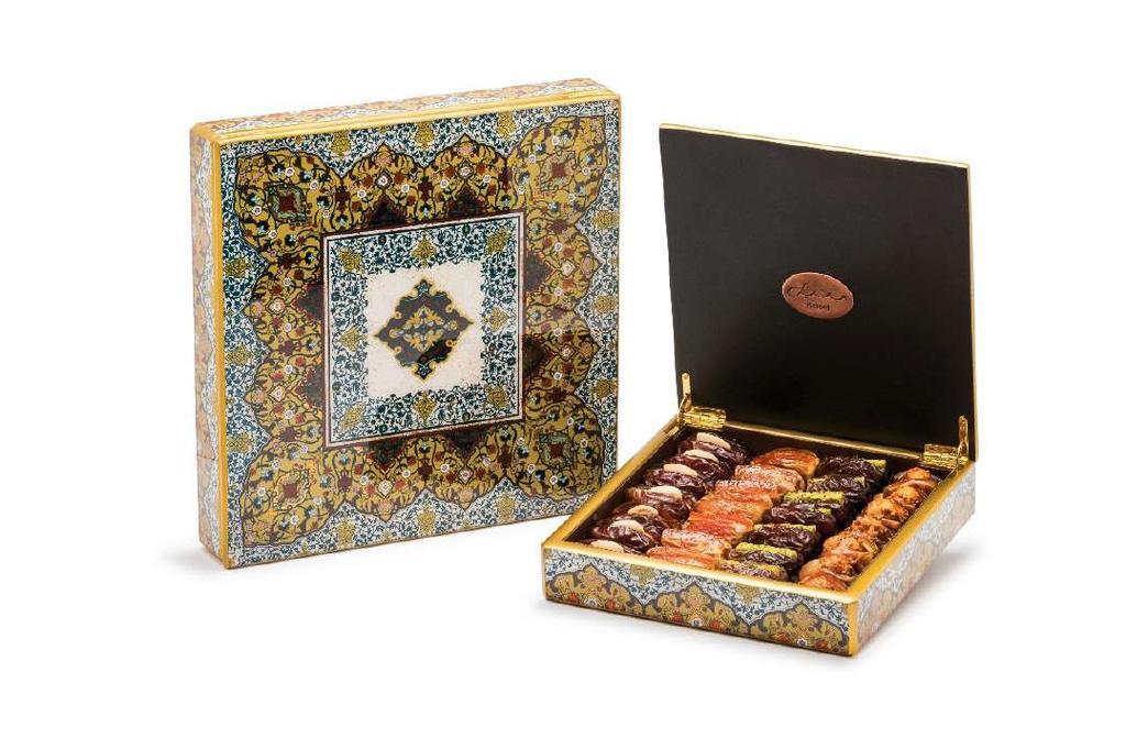 ORIENTAL DREAM COLLECTION Luxurious wooden gift boxes finished with exquisitely hand-painted glass in a distinctive Oriental design SMALL MEDIUM CONTENTS
