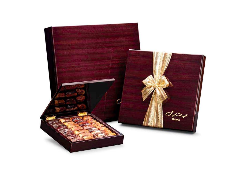 ROSEWOOD COLLECTION Luxurious wooden boxes with a dark woodgrain finish SMALL MEDIUM LARGE, TWO LAYERS CONTENTS P23613182 P23613181 P23613180 ASSORTED DATES