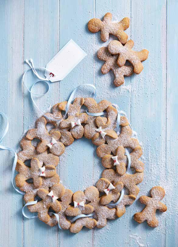 Chocolate Mince Pies Gingerbread Wreath Prep: 30 mins Cooking: 25 mins Serves: 24 Prep: 20 mins Cooking: 15 mins Serves: 20 Filling 1 ½ cup dried mixed fruit 1 apple, diced ¼ cup crushed pineapple in