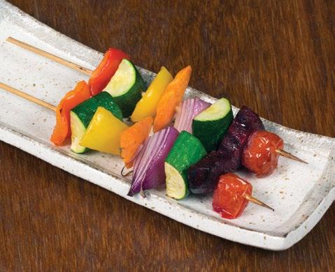 Lesson : Getting started with healthier cooking Rainbow vege kebab We are learning to: use a variety of colourful seasonal vegetables to make a healthier food product use food preparation and cooking