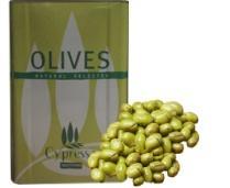 103587 OLIVES CRACKED GREEN CYPRUS BARRELL 3 x kg