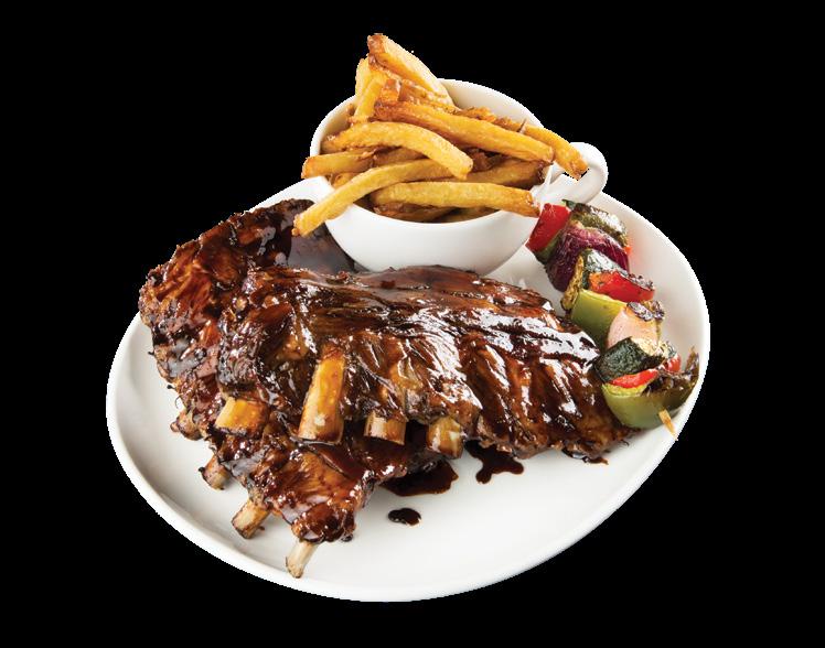 R FAMOUS RIBS 'R' Baby Back Ribs Double marinated baby back ribs dry rubbed with a