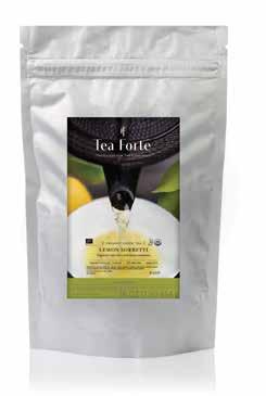 LOOSE LEAF TEA Custom loose tea blends are a unique way to engage the senses.