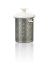 Prepare with either a pyramid infuser or our NEW stainless steel infuser for loose leaf tea.