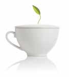 CAFÉ CUP The 8-ounce porcelain teacup ensemble is designed to work seamlessly with our pyramid