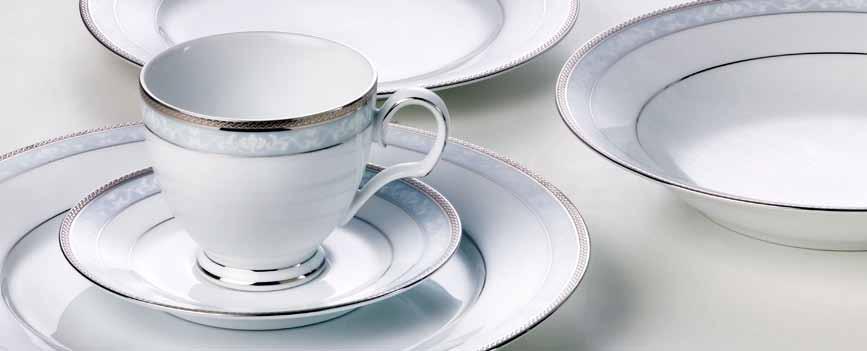 20pce Dinner Set Tea Cup & Saucer Set Entree Plate Dinner Plate Soup Plate (Set for 4 - Tea Cup, Tea Saucer, Entree Plate, Dinner Plate and Soup Plate) Cup: (D)9cm Saucer (D)15cm (D)21cm (D)27cm