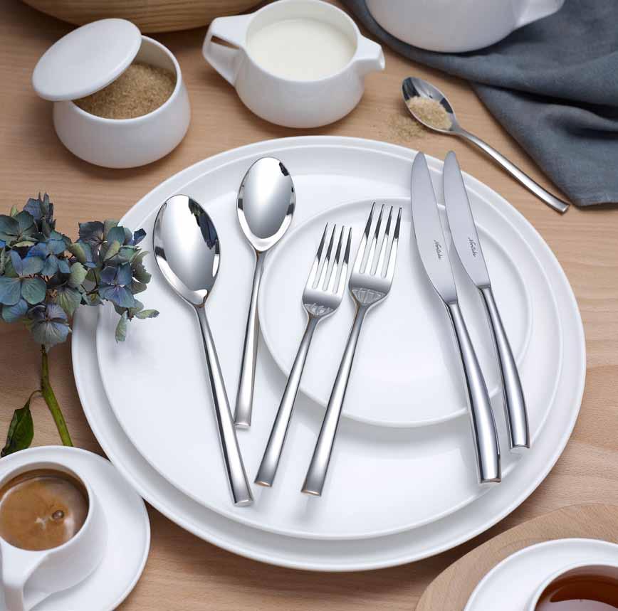 Rochefort Pattern No. - K306 Noritake s Rochefort is a contemporary cutlery design manufactured from the highest quality 18/10 stainless steel.