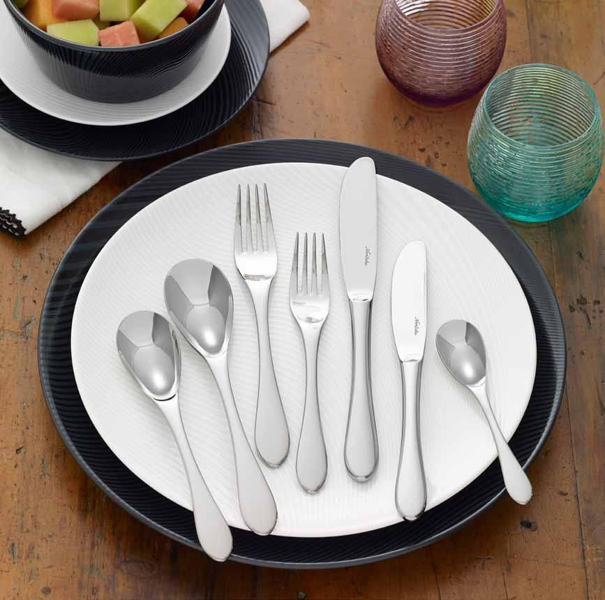 Monterosso Pattern No. - K307 Noritake s Monterosso is a stylish new contemporary cutlery design, manufactured from the highest quality 18/10 stainless steel.