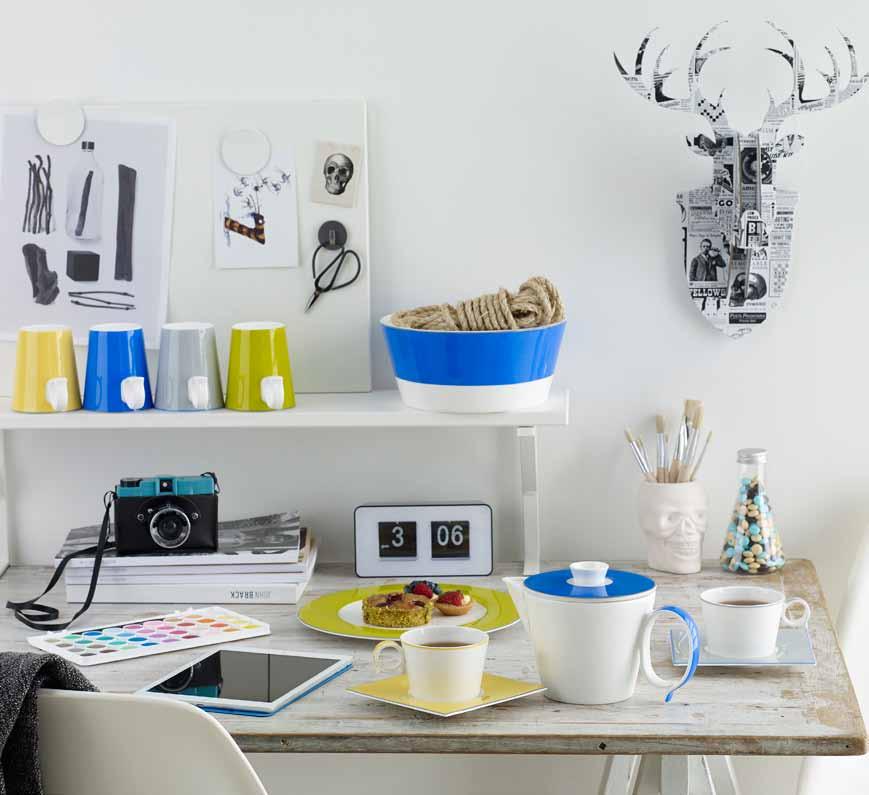 CONTEMPO Dare to be different! Noritake s Contempo range is a vibrant fi ne bone china collection, designed for creative individuals with minds to think outside the square.