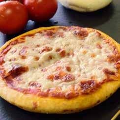 Pizza pan Margherita Soft wheat flour, type 2, soft wheat flour, type 0, water, tomato pulp, mozzarella cheese, natural yeast, malted grain flour, extra-virgin olive oil,