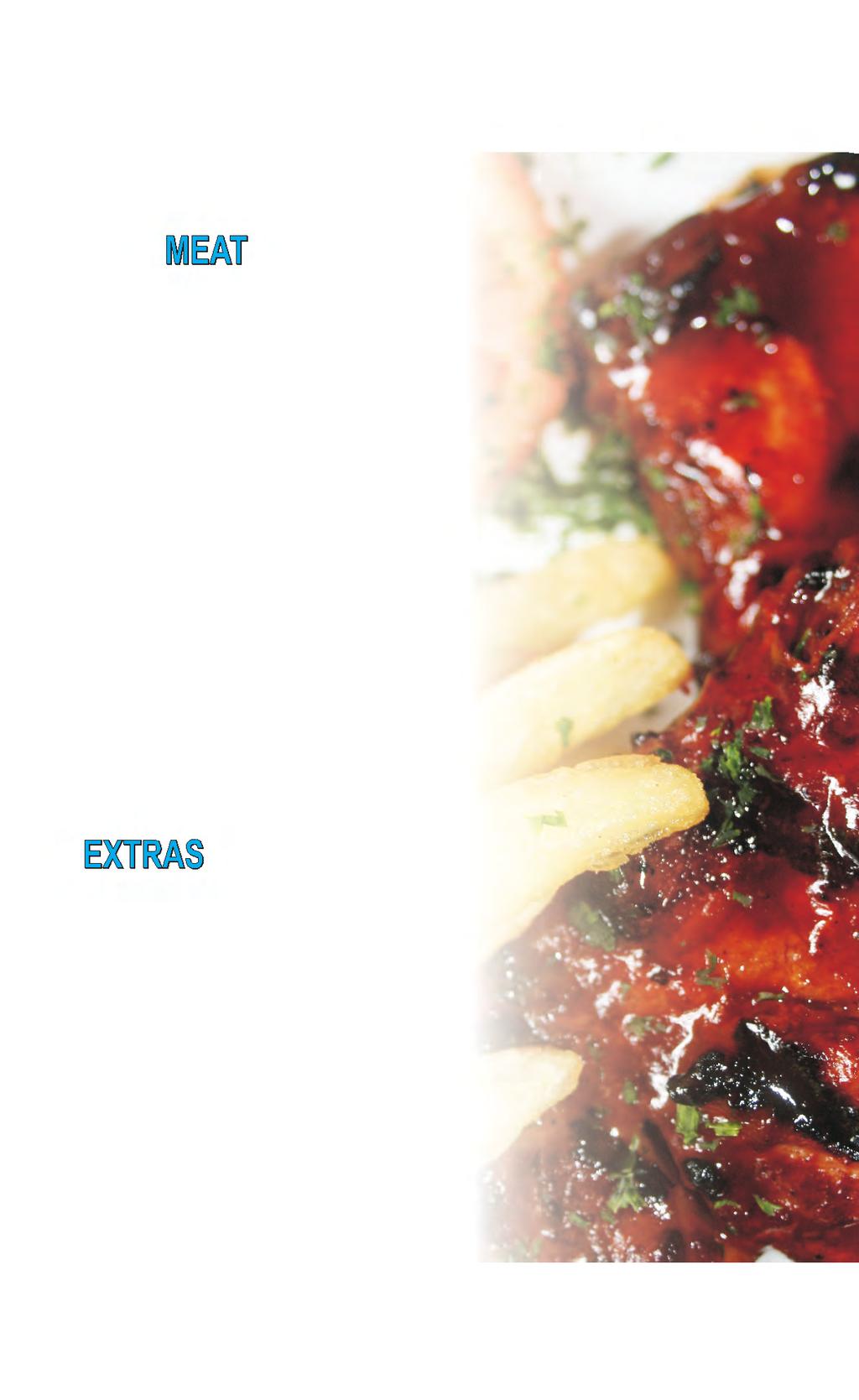 traditionally African ribs, basted in our secret sauce style.
