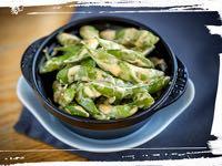 950 Edamame Spicy Young Green Soy Beans Tossed Up