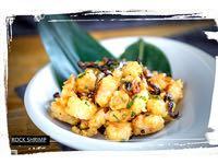 Rock Shrimp Lightly Battered Fried Shrimp Balls, Shiitake Mushroom, Mixed With