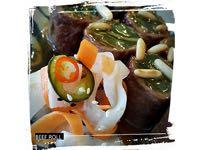 950 Beef Roll (8 Pcs) Fresh Green Onions Rolled With Thin Slices Of Us Angus Beef