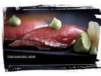 Assorted Sashimi) 6 Pieces Salmon Sashimi, 6 Pieces Tuna Sashimi, 6 Pieces Hammour