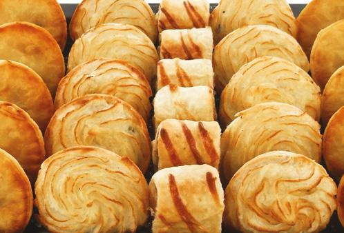 Old Favourites Party Savouries Irresistibly tasty treats everyone loves including Party Shepherd s Pies, Curry Pies and Sausage Rolls. Platter $74.40 ~ 38 Pieces Dipping Sauce $4.