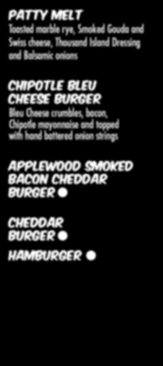 Smoked Bacon Cheddar Burger
