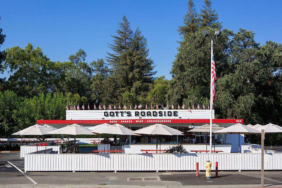Gott s Roadhouse in St. Helena, CA, fits nicely with the winemaker s style.