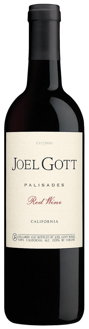 Joel Gott aims for wines with good acid to keep it refreshing with food.