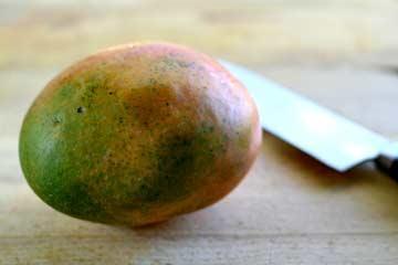 How to Cut a Mango Mangos, delicious in smoothies, luscious in salsa, can be a slimy, slippery challenge to cut.