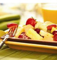 Fruit Salad with Creamy Honey Lime Dressing INGREDIENTS: DRESSING: 3 tbsps. sour cream 3 tbsps. Crisco Pure Canola Oil or 3 tbsps. Crisco Puritan Canola Oil with Omega-3 DHA 2 tbsps.